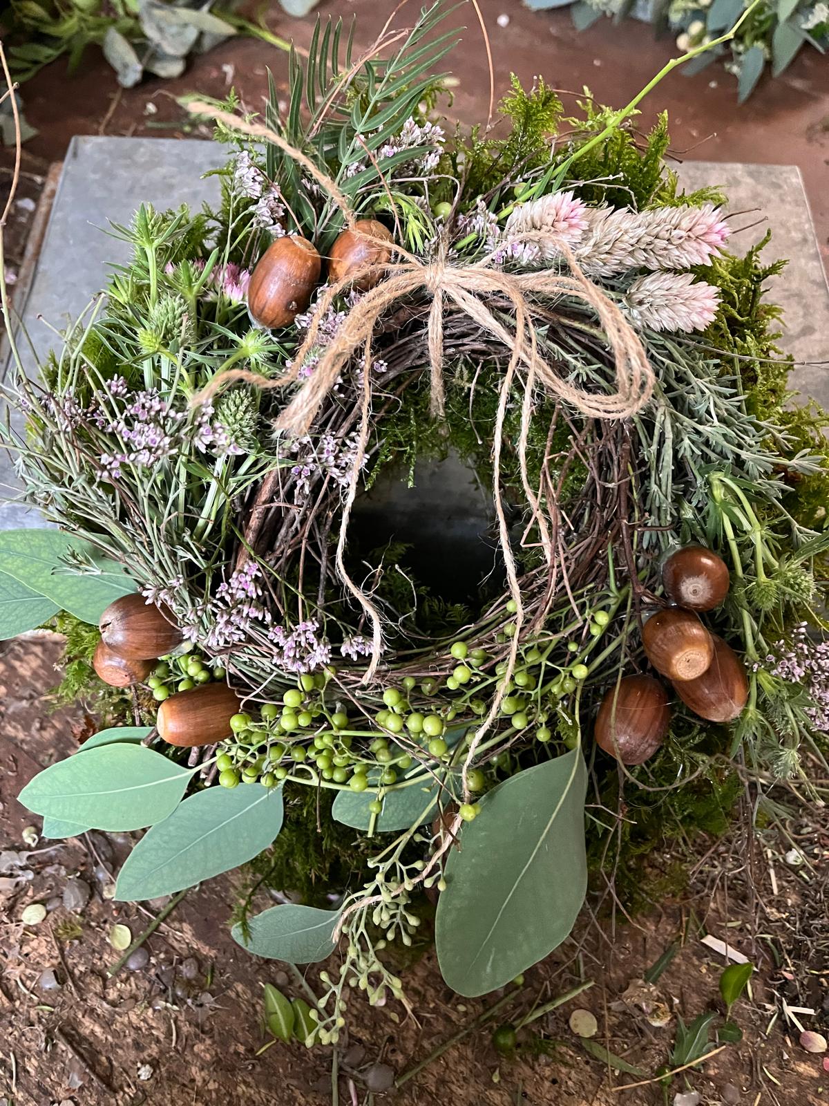 Kranz: Schöne Deko in zwei Größen