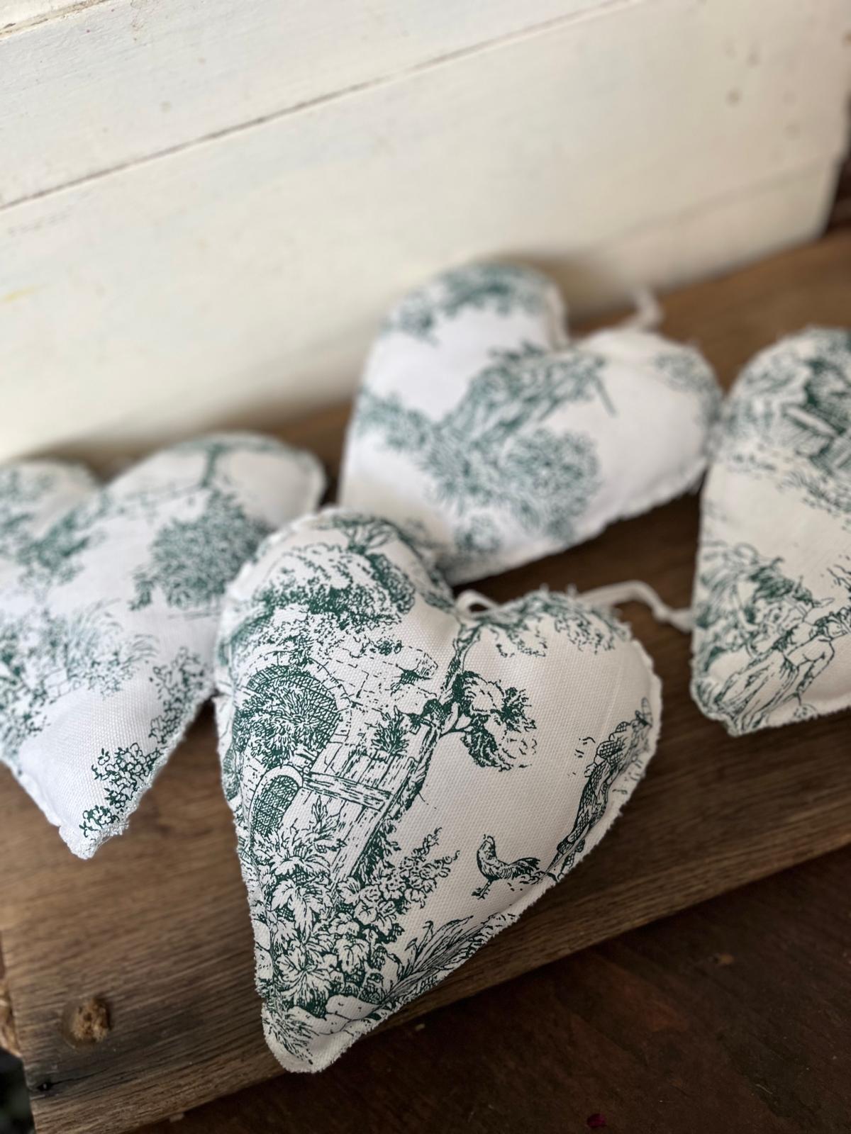 Herzen mit Motiv – Zum Aufhängen, Deko-Unikate ca. 15 x 17 cm