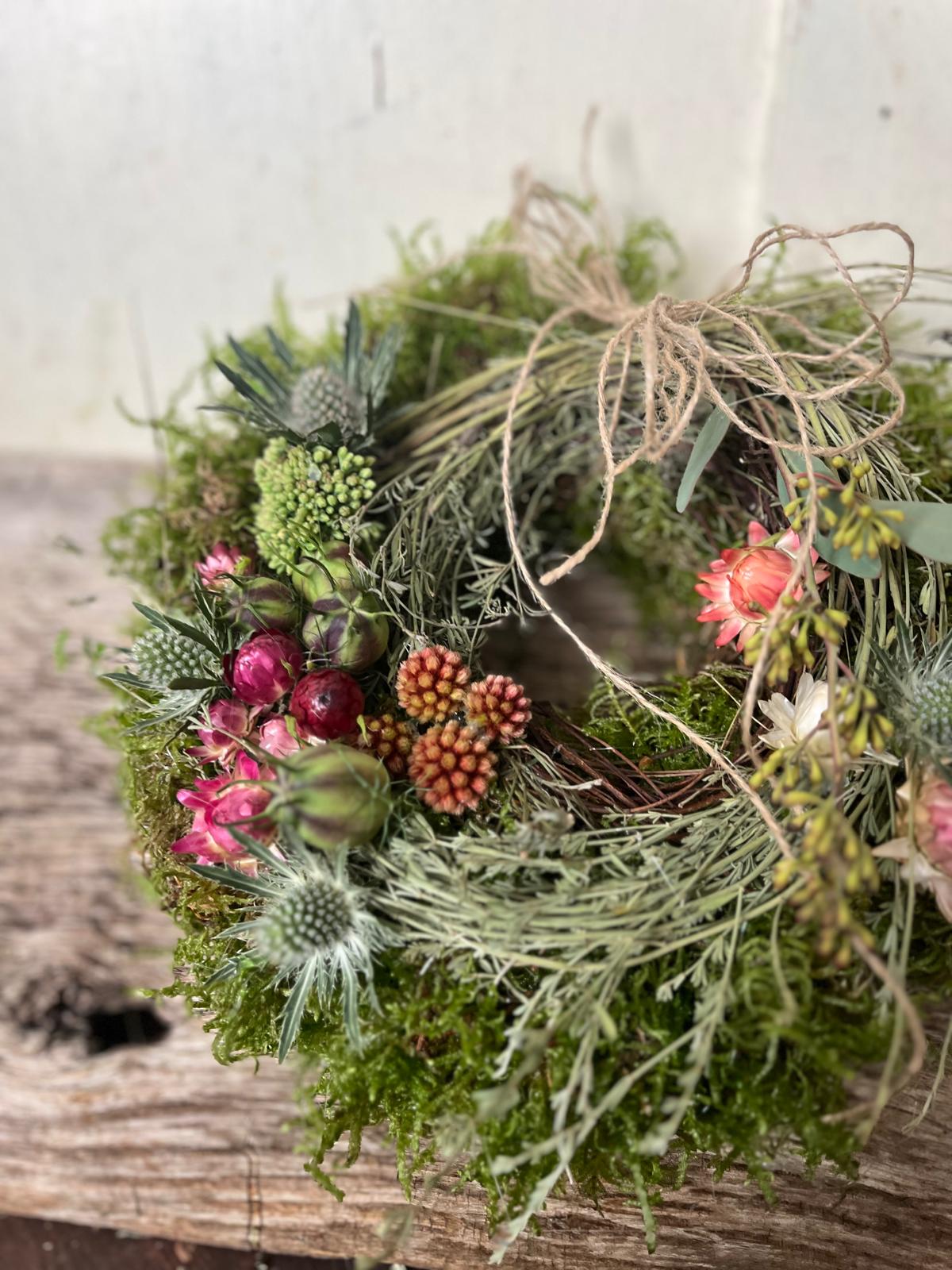 Handgefertigter Kranz: Dein Unikat