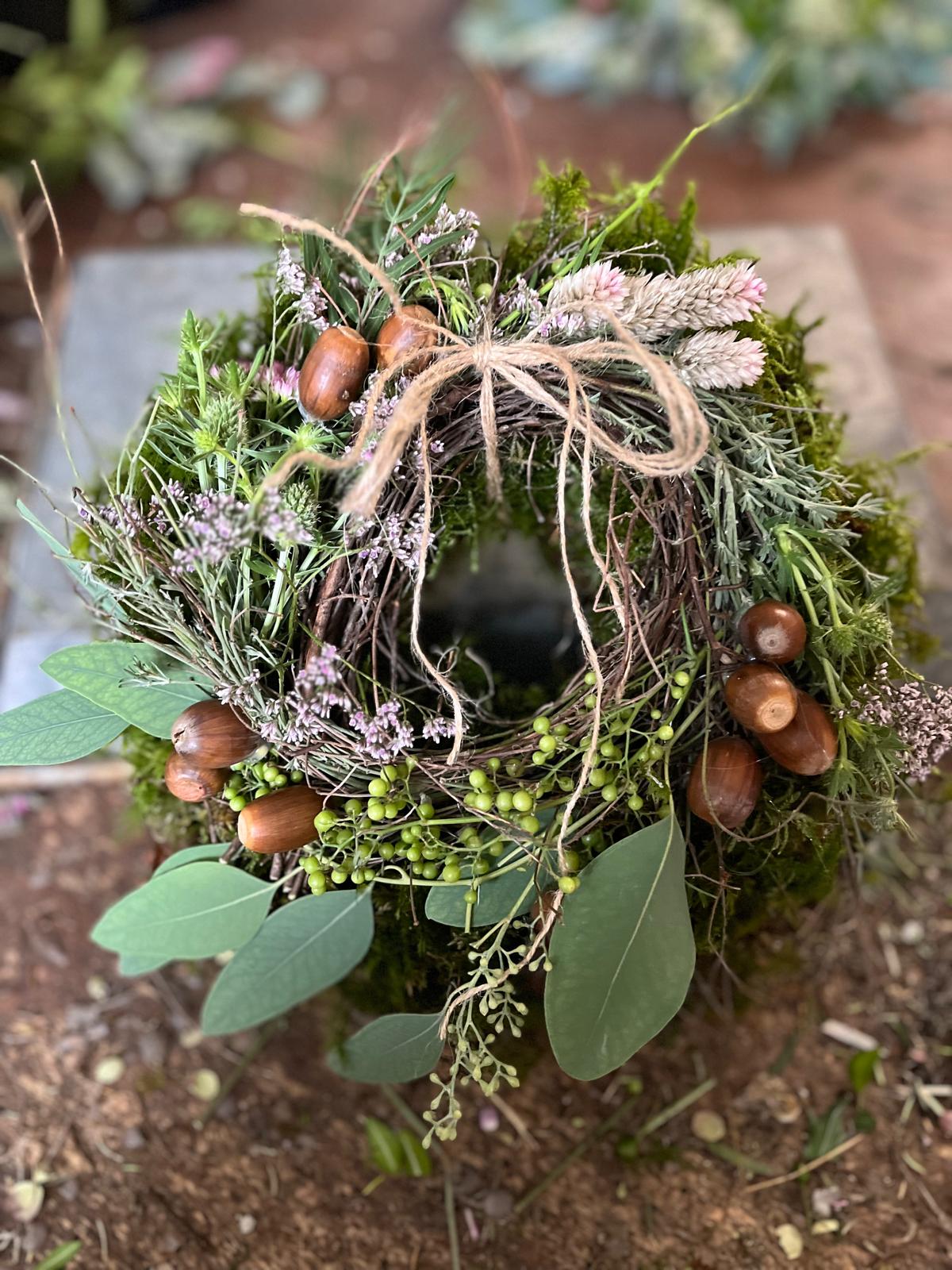 Kranz: Schöne Deko in zwei Größen