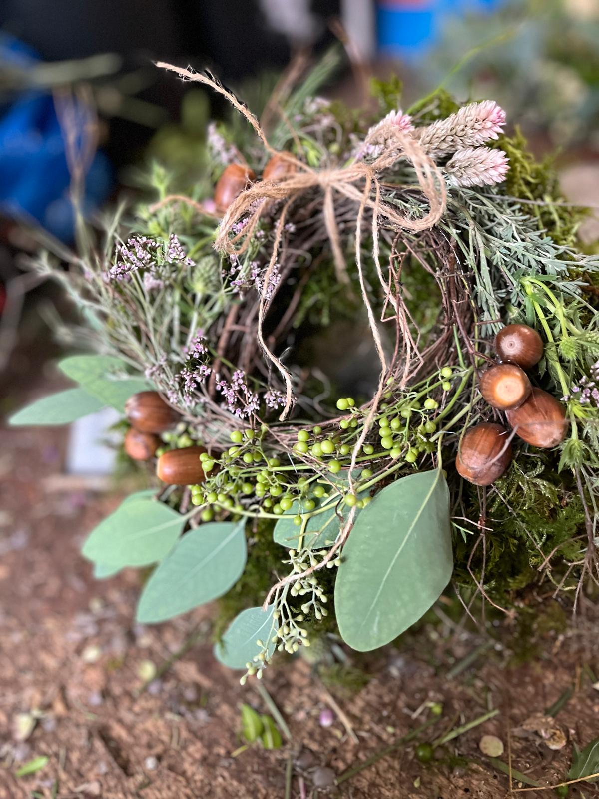 Kranz: Schöne Deko in zwei Größen