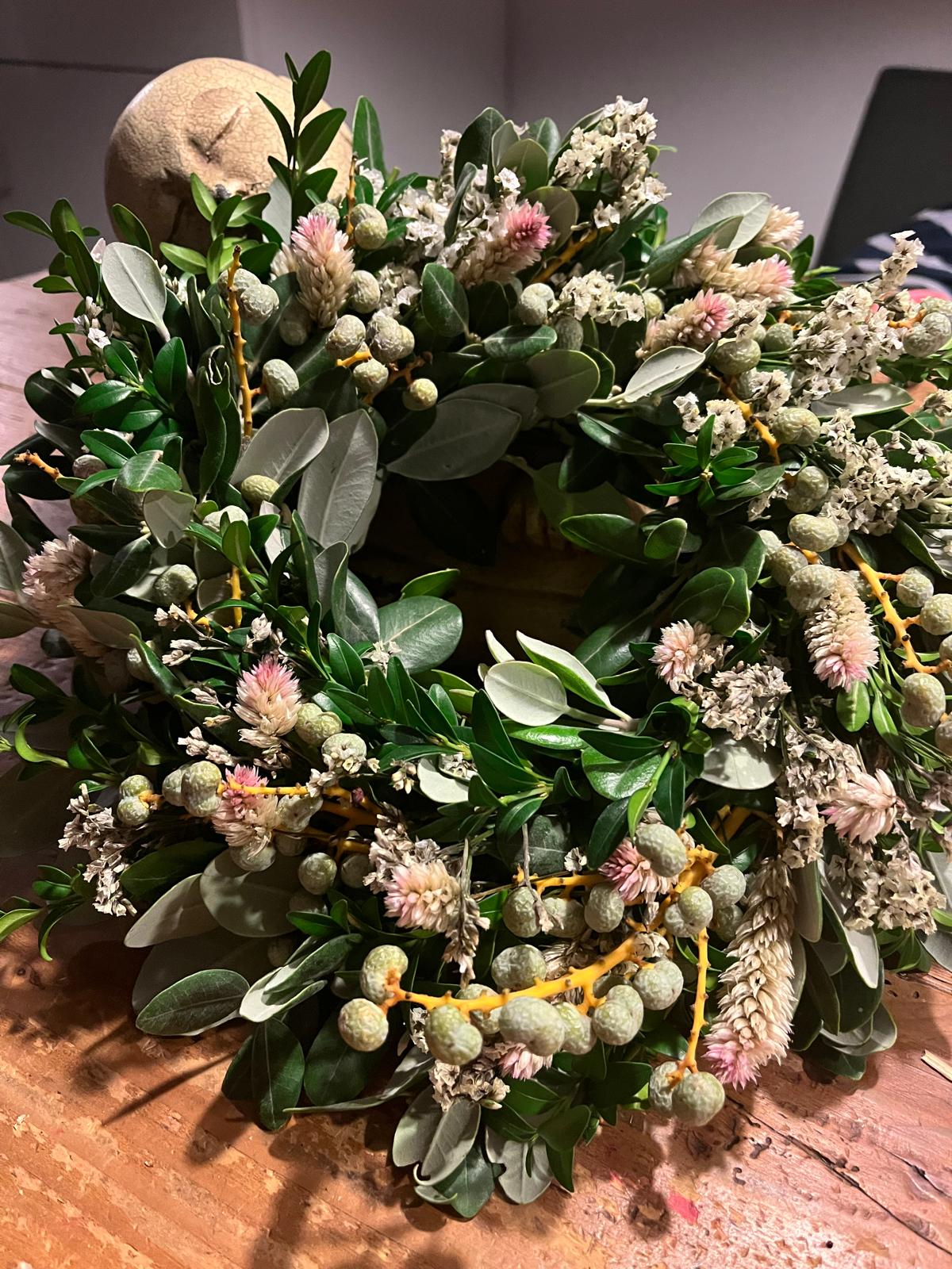 Handgefertigter Deko-Kranz: Dein Unikat