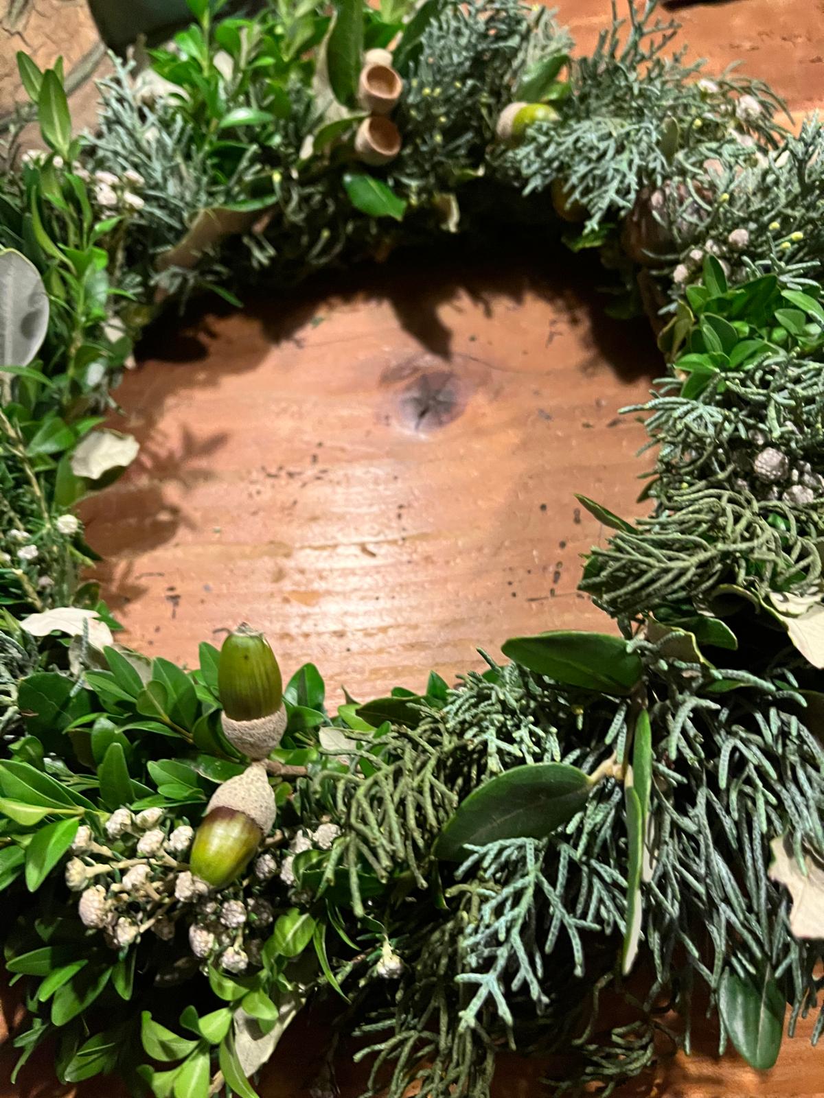 Einzigartiger Deko-Kranz für Tür und Tisch