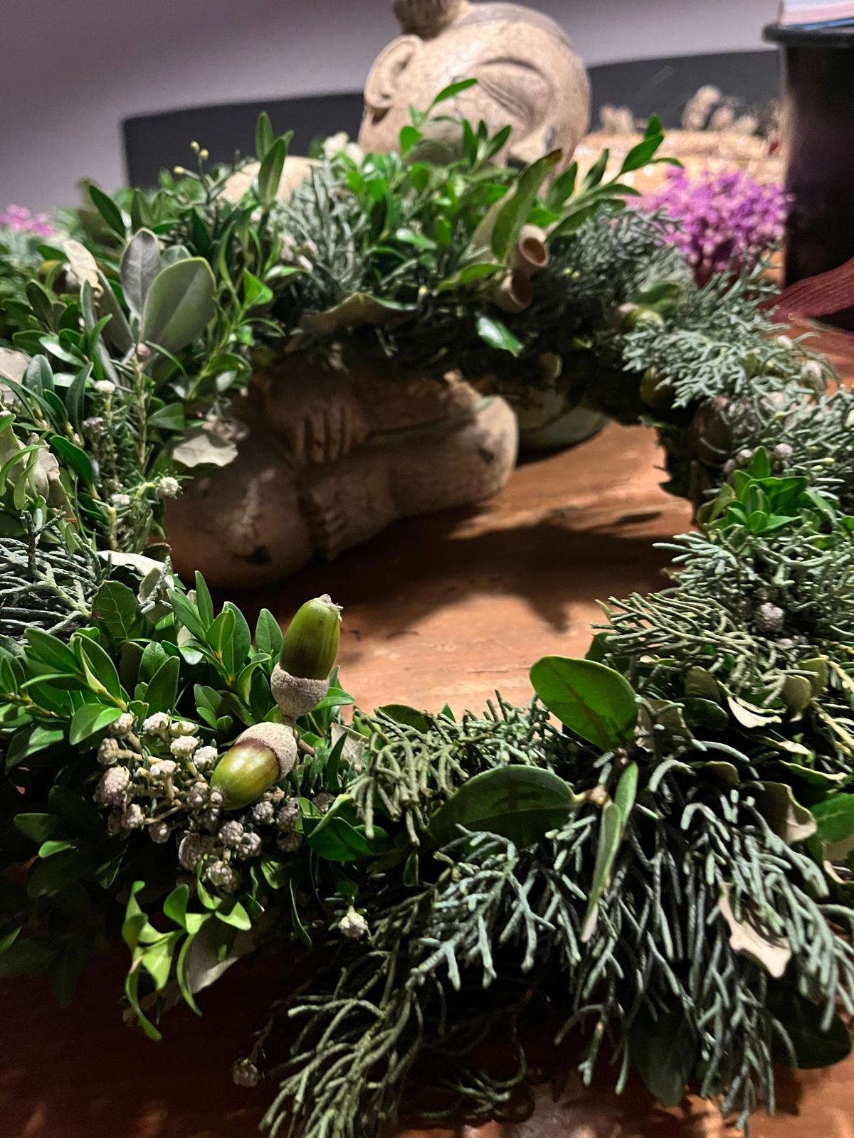 Einzigartiger Deko-Kranz für Tür und Tisch