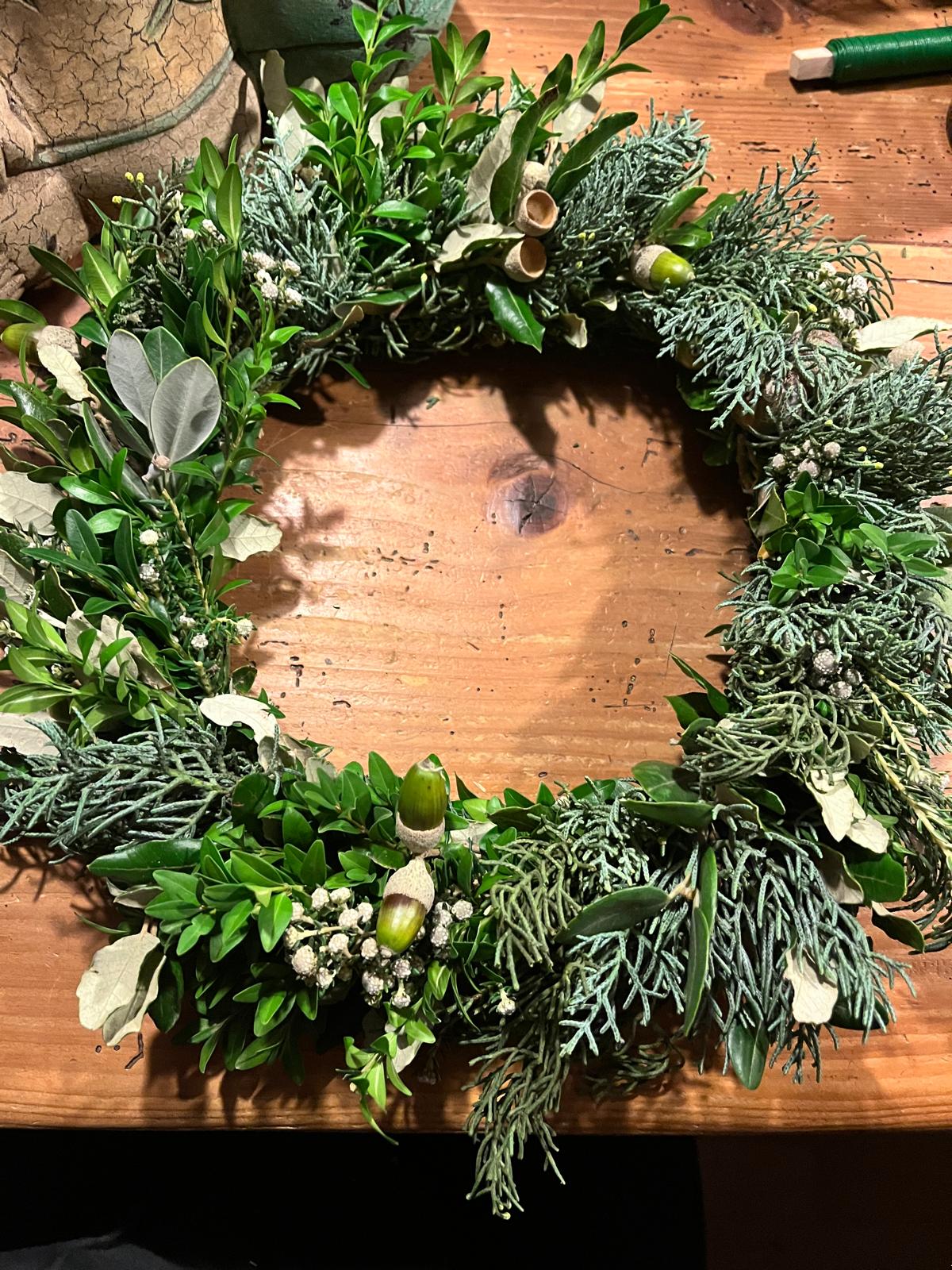 Einzigartiger Deko-Kranz für Tür und Tisch