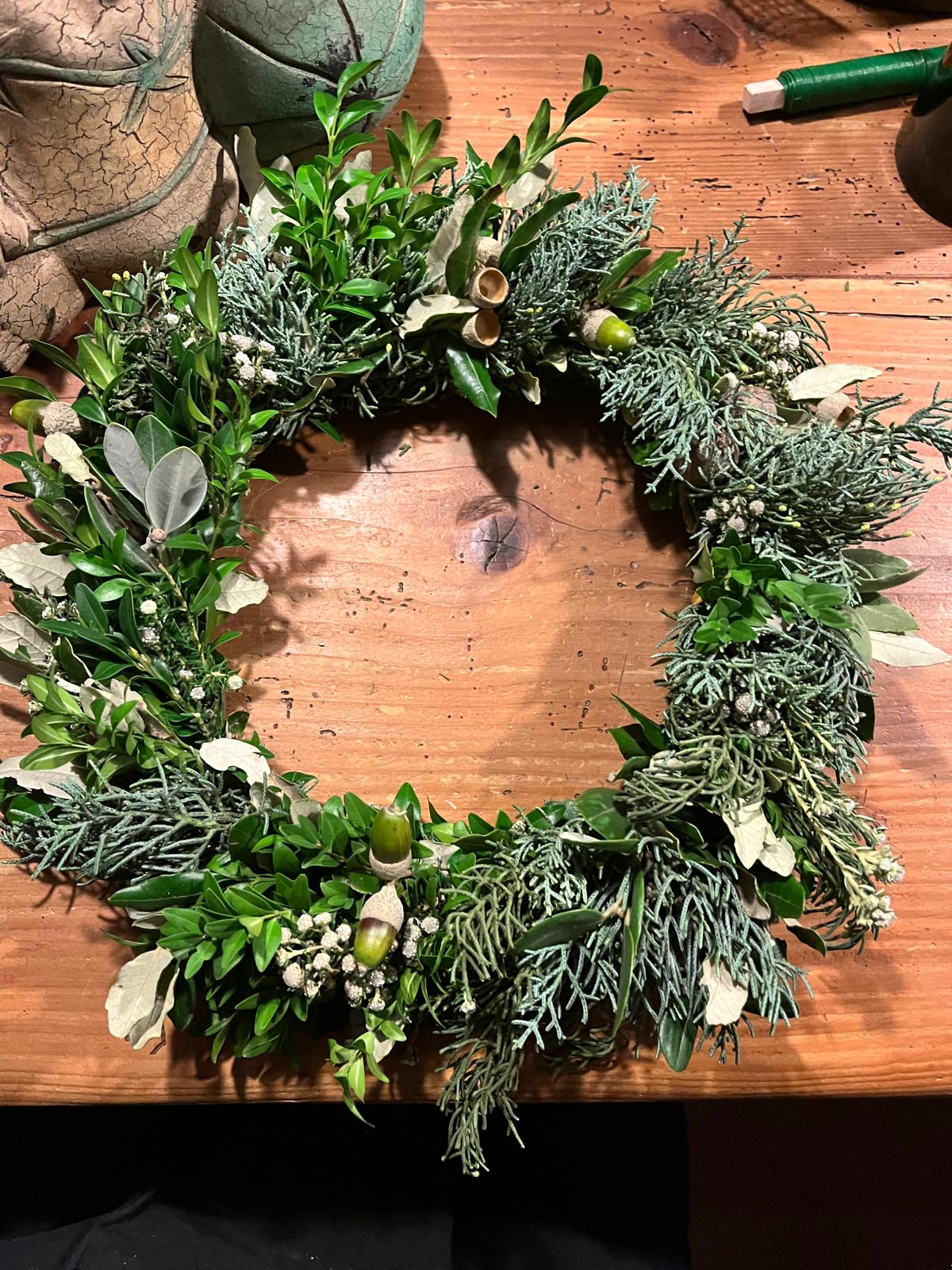 Einzigartiger Deko-Kranz für Tür und Tisch