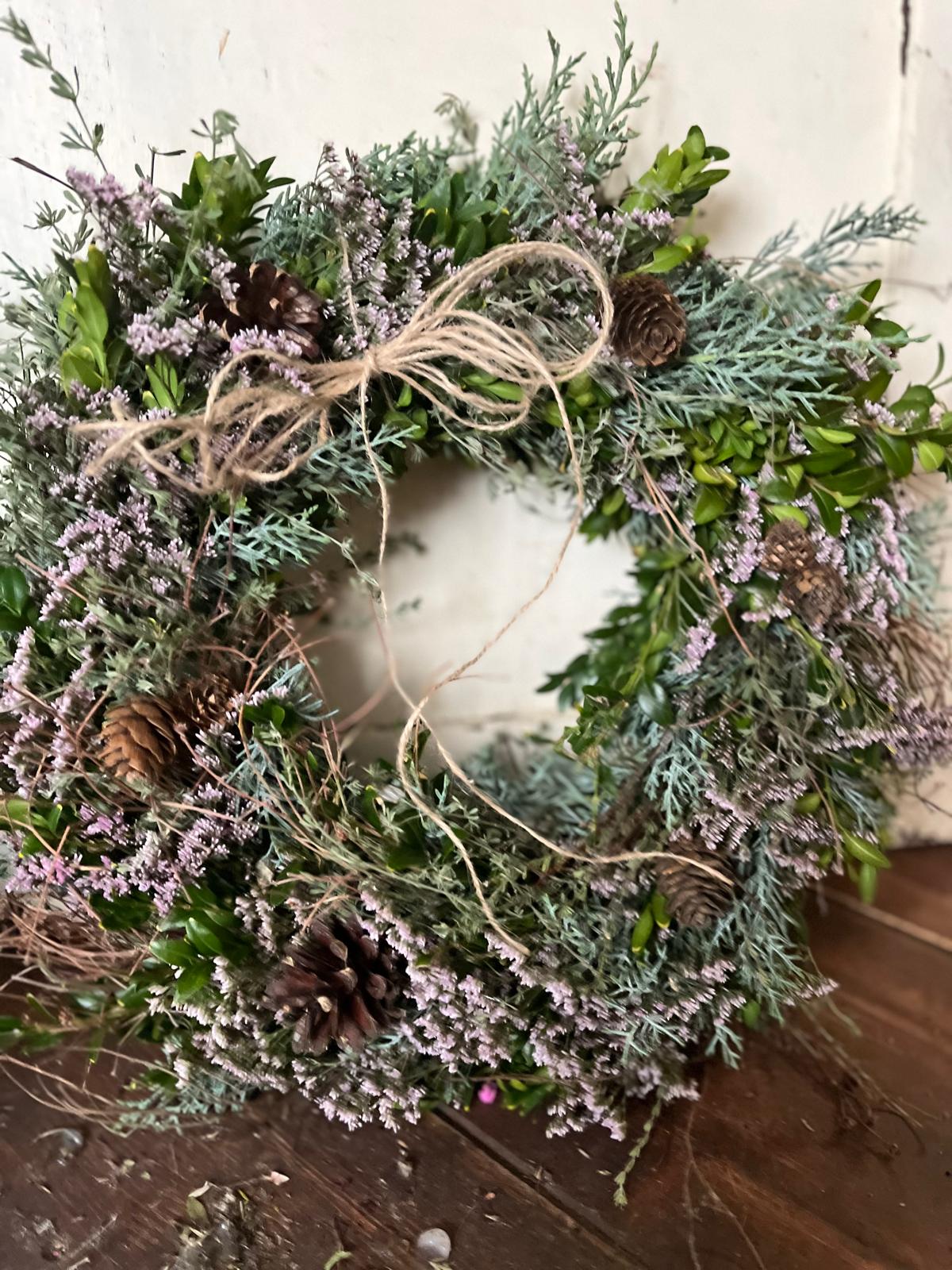 Handgefertigter Deko Kranz (20-40 cm) – Unikat aus verschiedenen Materialien