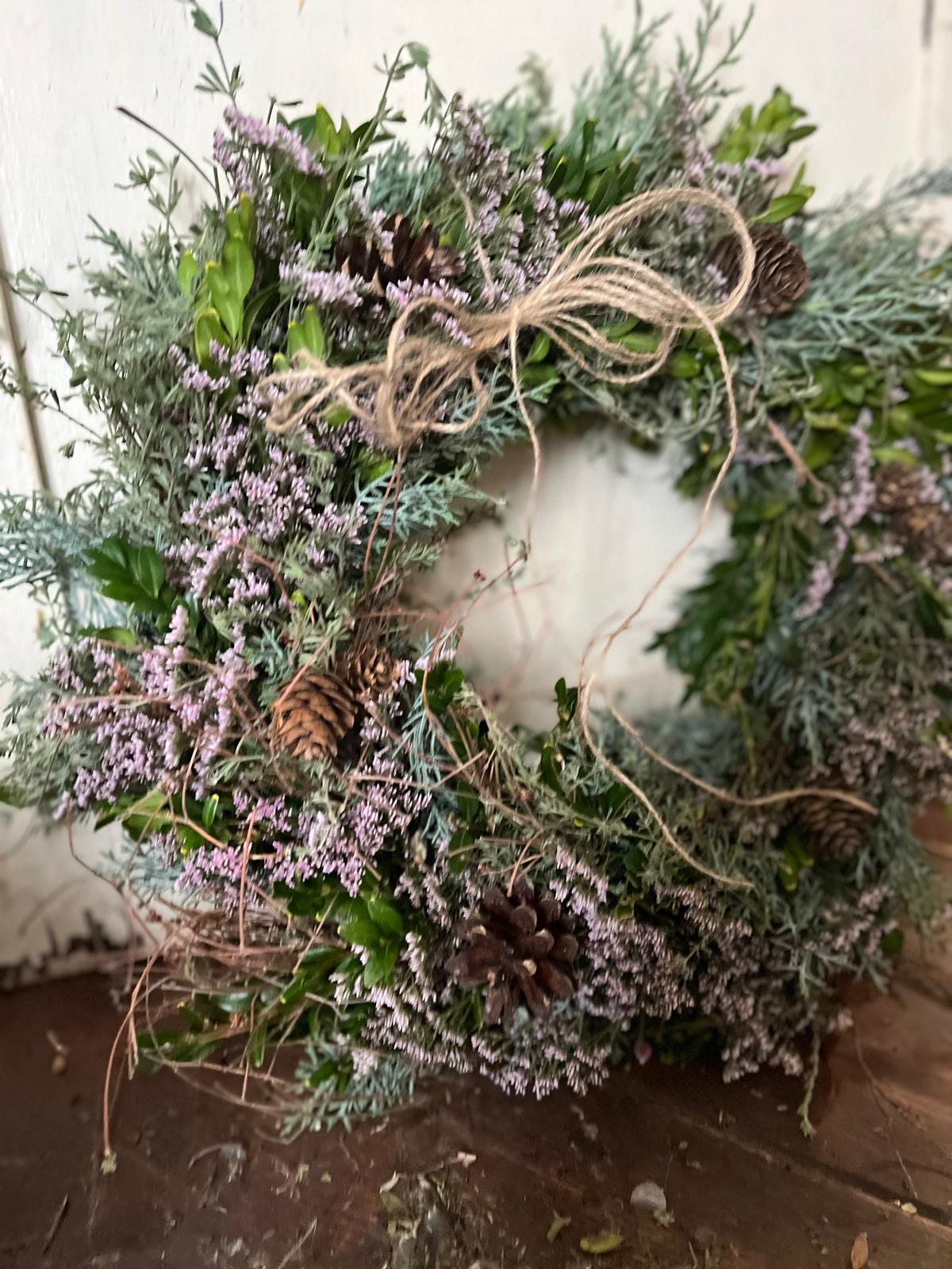 Handgefertigter Deko Kranz (20-40 cm) – Unikat aus verschiedenen Materialien