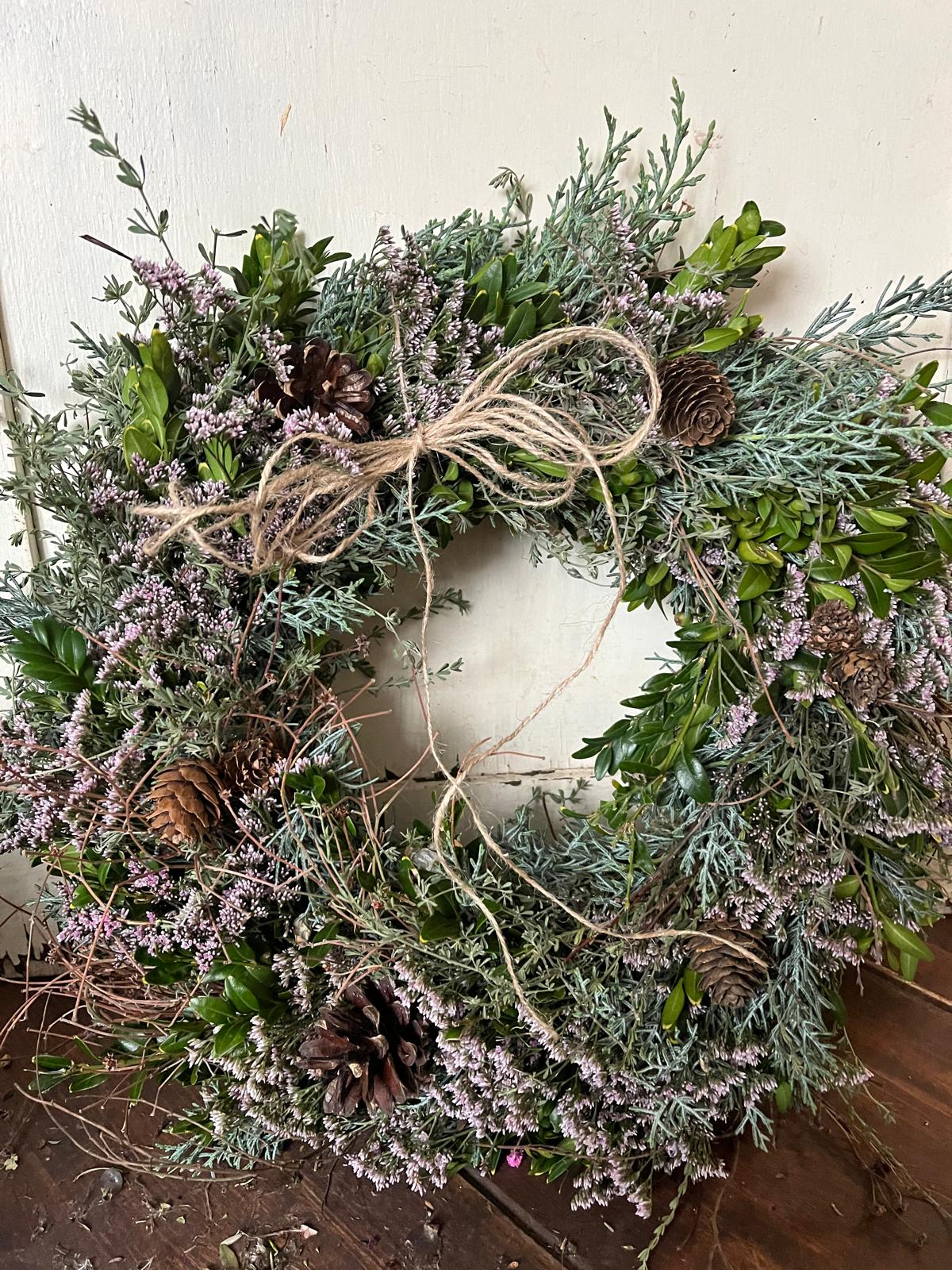 Handgefertigter Deko Kranz (20-40 cm) – Unikat aus verschiedenen Materialien