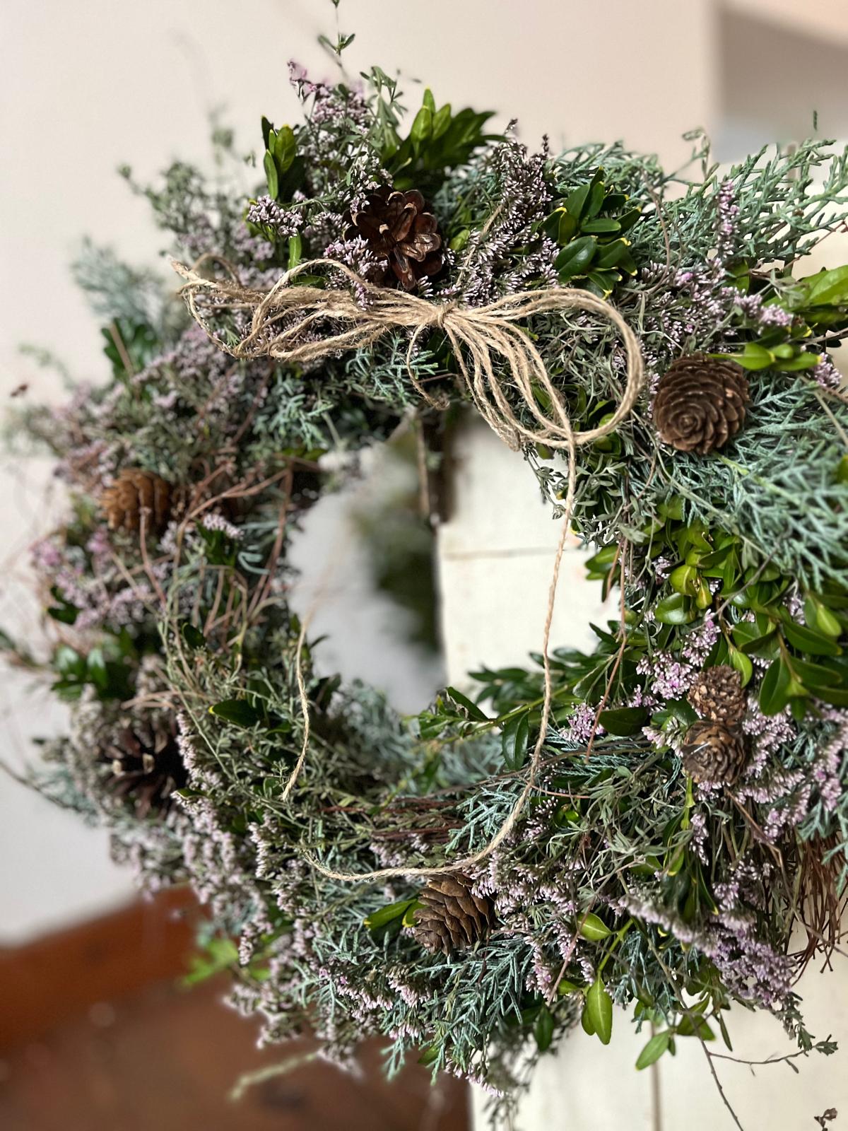 Handgefertigter Deko Kranz (20-40 cm) – Unikat aus verschiedenen Materialien