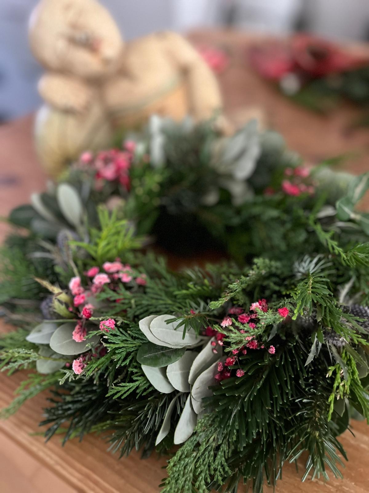 Luxuriöser Türkranz – Dick gebunden & mit edlen Naturmaterialien