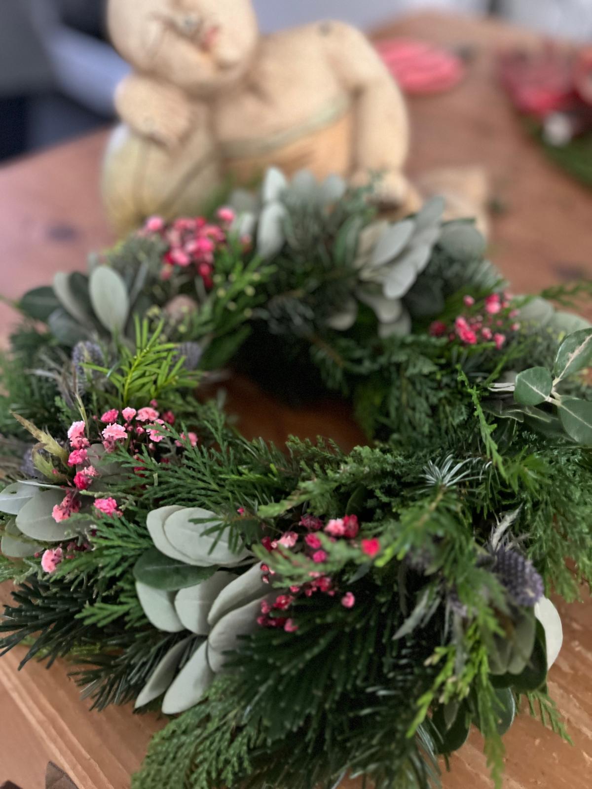 Luxuriöser Türkranz – Dick gebunden & mit edlen Naturmaterialien