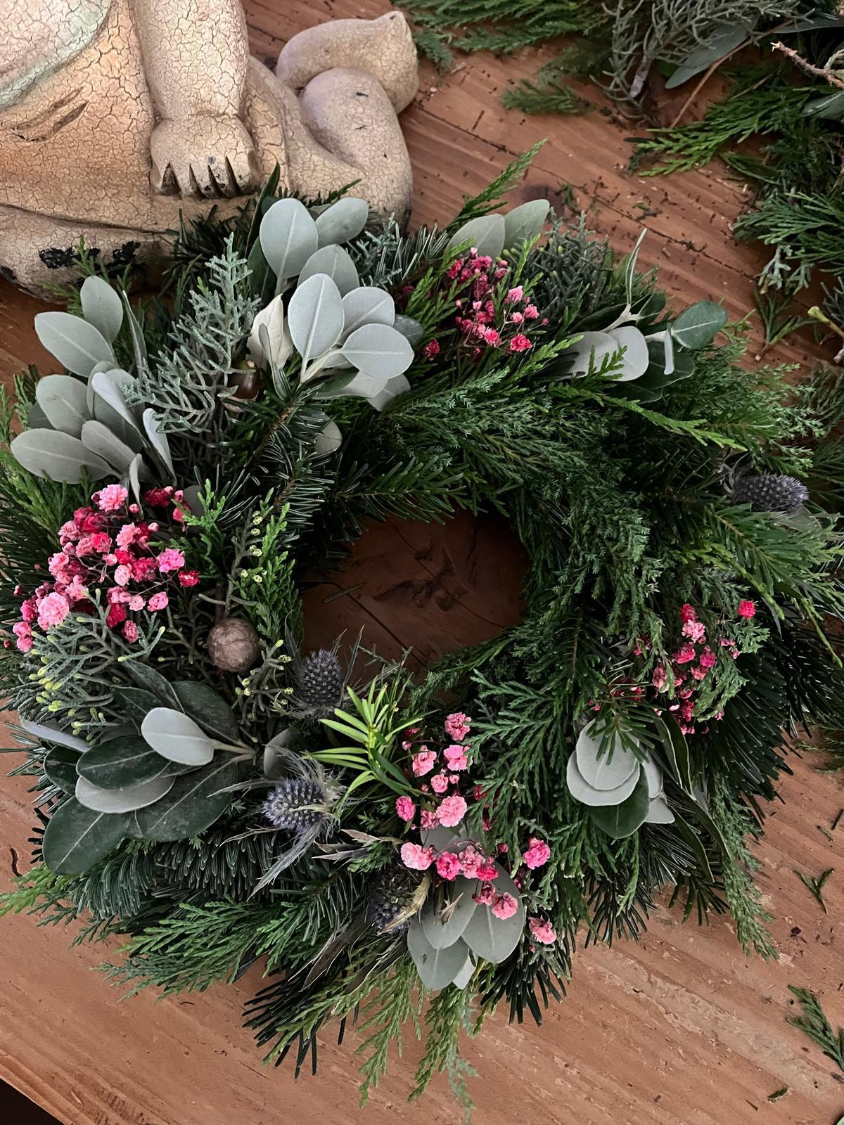 Luxuriöser Türkranz – Dick gebunden & mit edlen Naturmaterialien