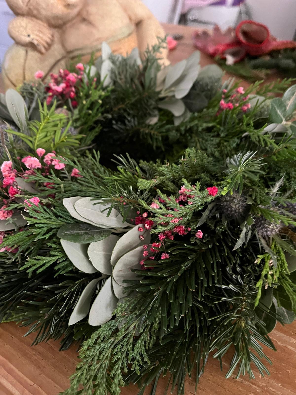 Luxuriöser Türkranz – Dick gebunden & mit edlen Naturmaterialien