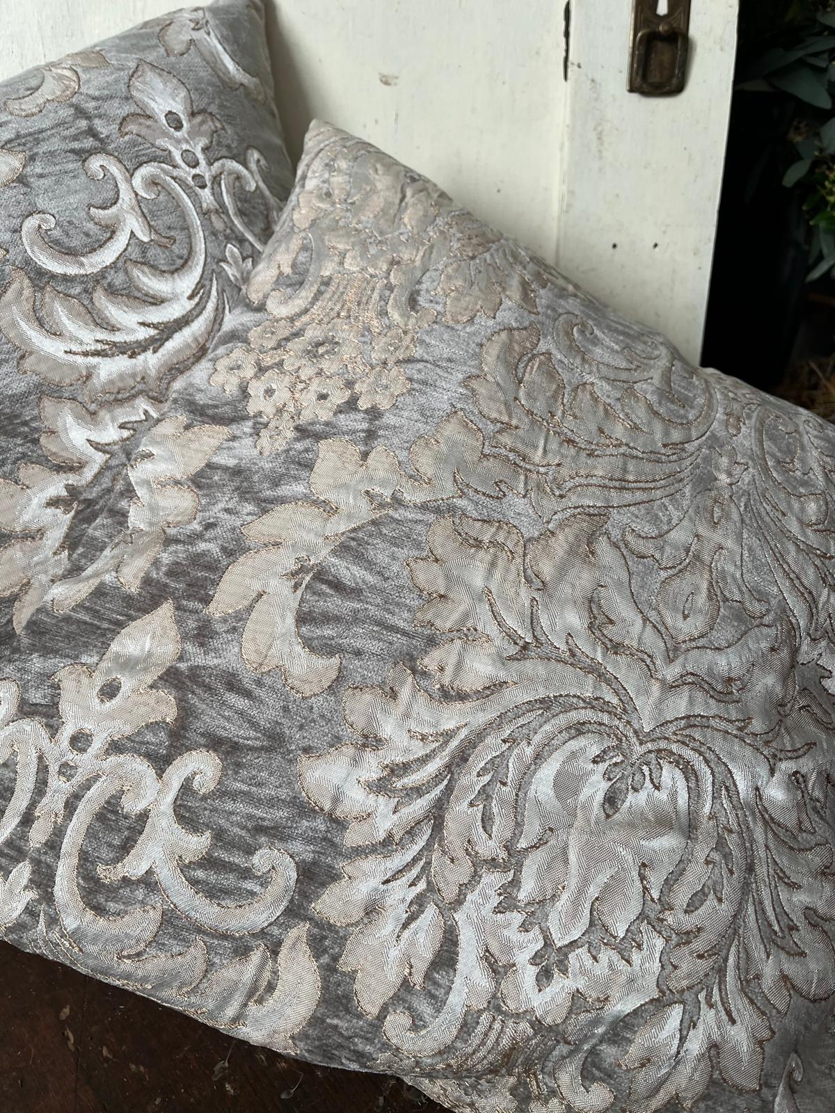 Kissenhülle 40x40 cm zeitlos | Dekokissen waschbar | Kissenbezug handmade | Optional mit Füllung erhältlich