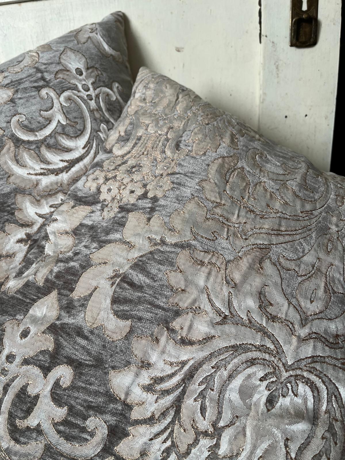 Kissenhülle 40x40 cm zeitlos | Dekokissen waschbar | Kissenbezug handmade | Optional mit Füllung erhältlich