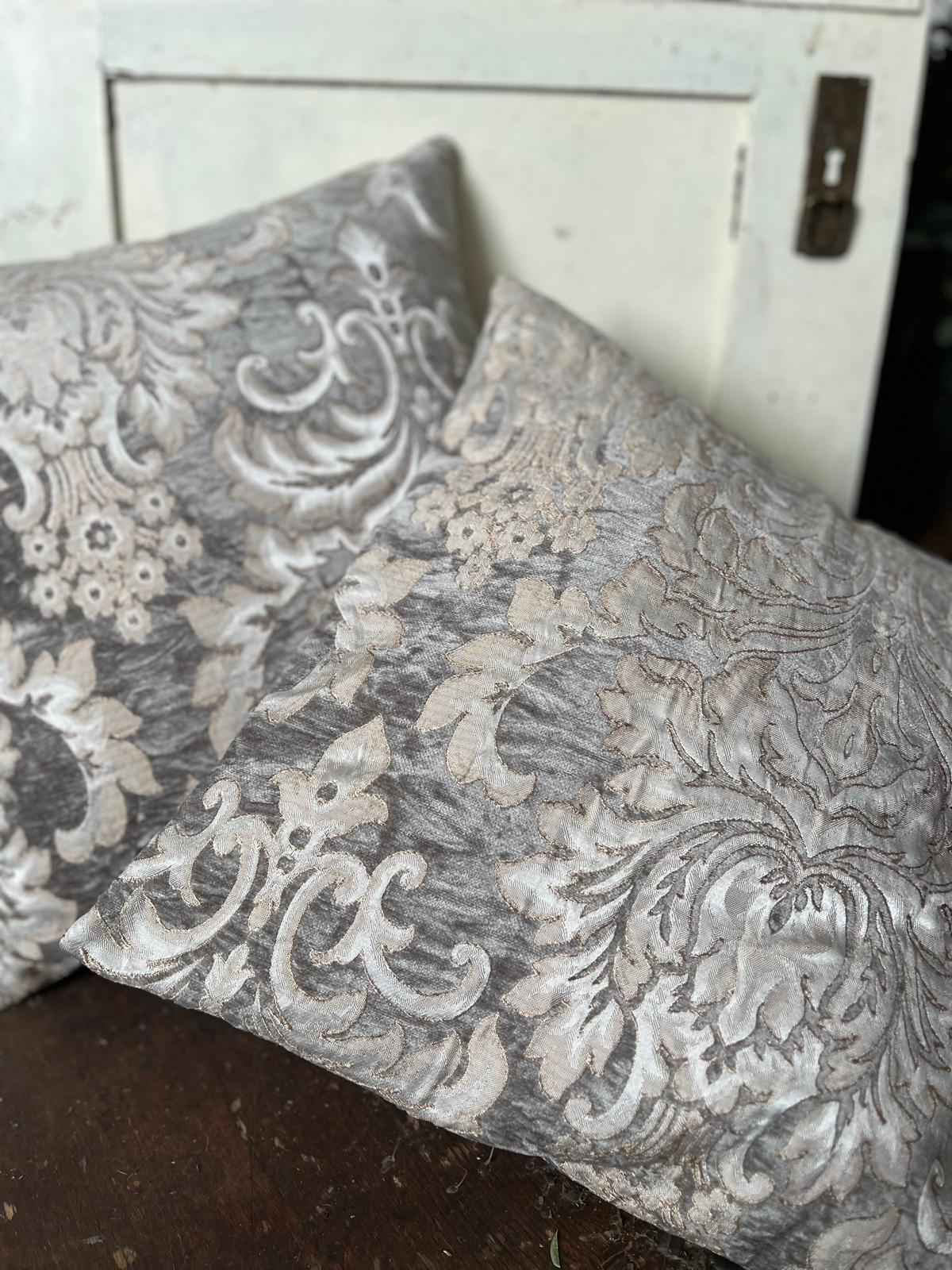 Kissenhülle 40x40 cm zeitlos | Dekokissen waschbar | Kissenbezug handmade | Optional mit Füllung erhältlich