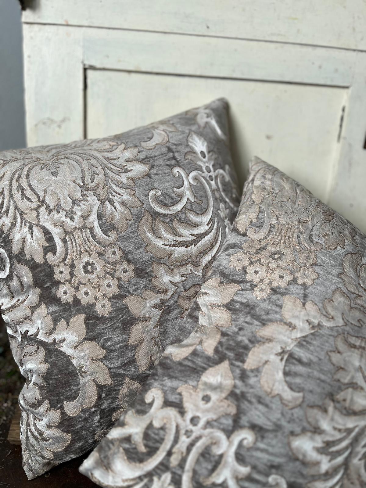 Kissenhülle 40x40 cm zeitlos | Dekokissen waschbar | Kissenbezug handmade | Optional mit Füllung erhältlich