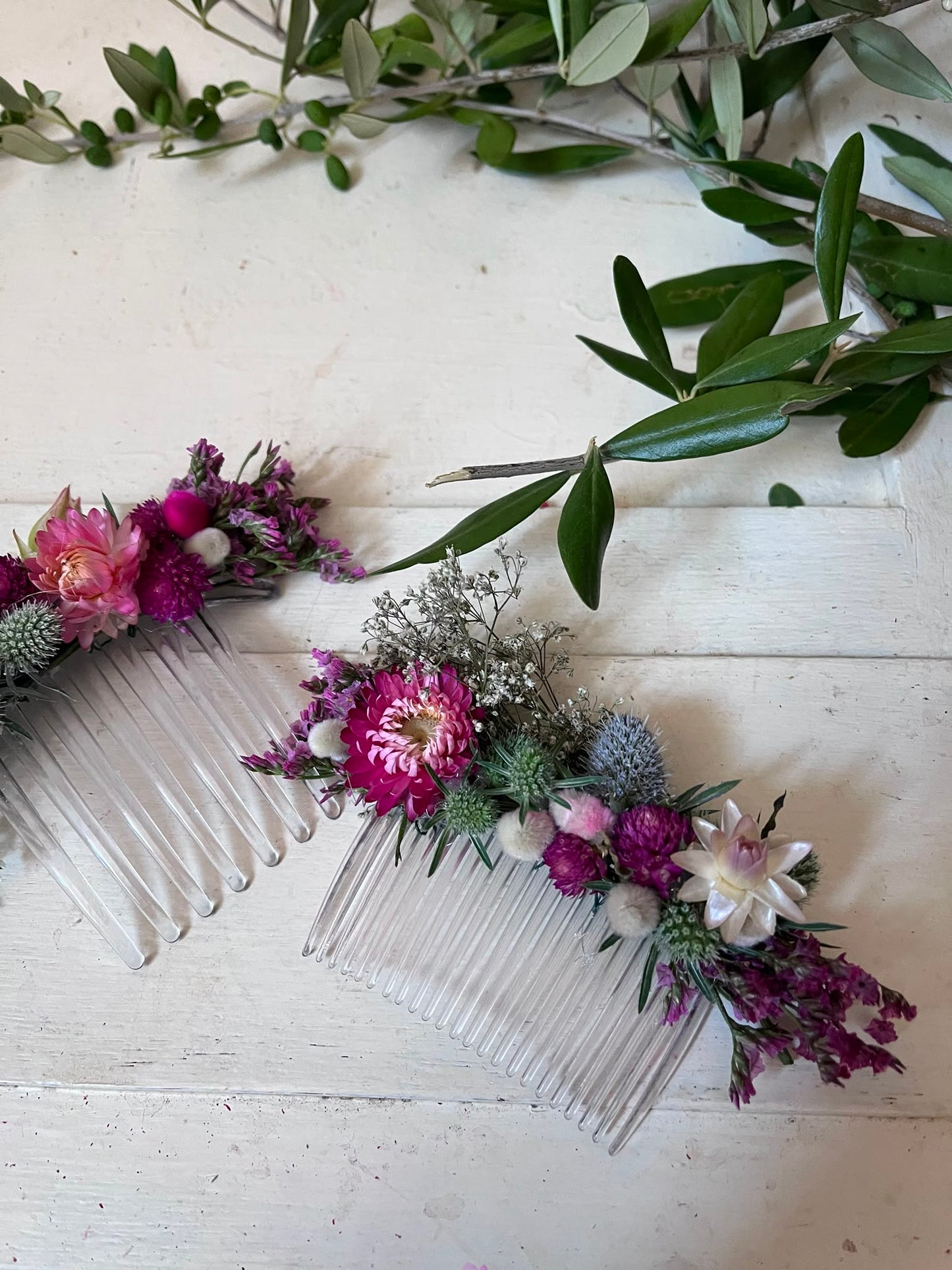 Trockenblumen Haarschmuck, Haarkamm Hochzeit, Haarreif Braut, Haarklammer Blume, Blumenhaarschmuck, Boho Brautfrisur, Haarschmuck Gäste