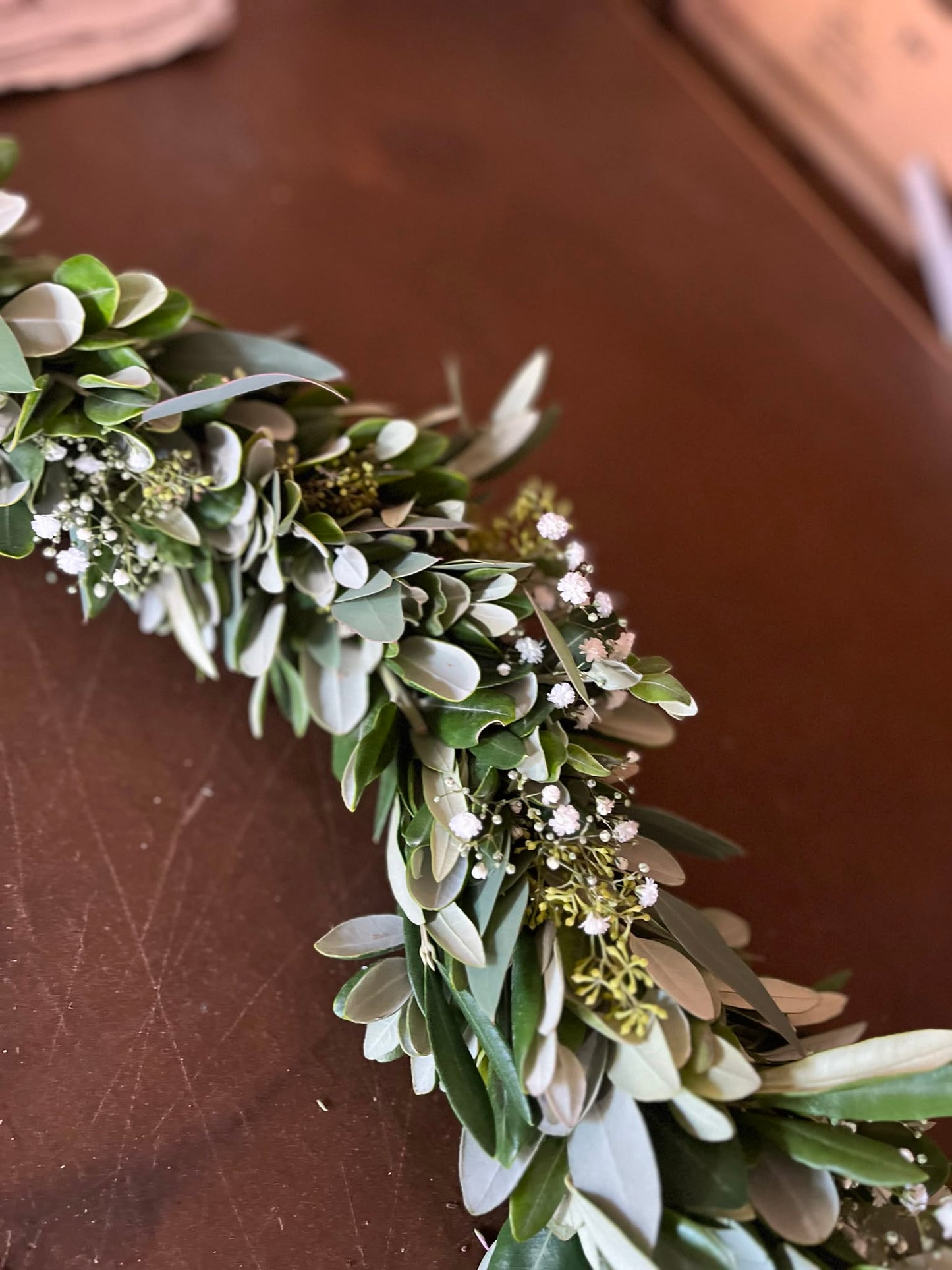 Blumengirlande Hochzeit nach Maß | Autoschmuck Hochzeitsauto, Traubogen, Tischläufer | Individuelle Maßanfertigung