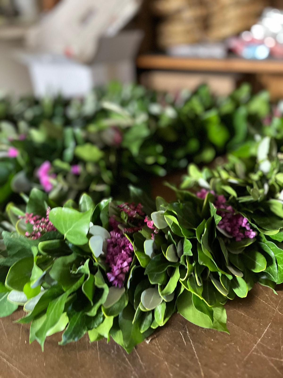 Blumengirlande Hochzeit nach Maß | Autoschmuck Hochzeitsauto, Traubogen, Tischläufer | Individuelle Maßanfertigung