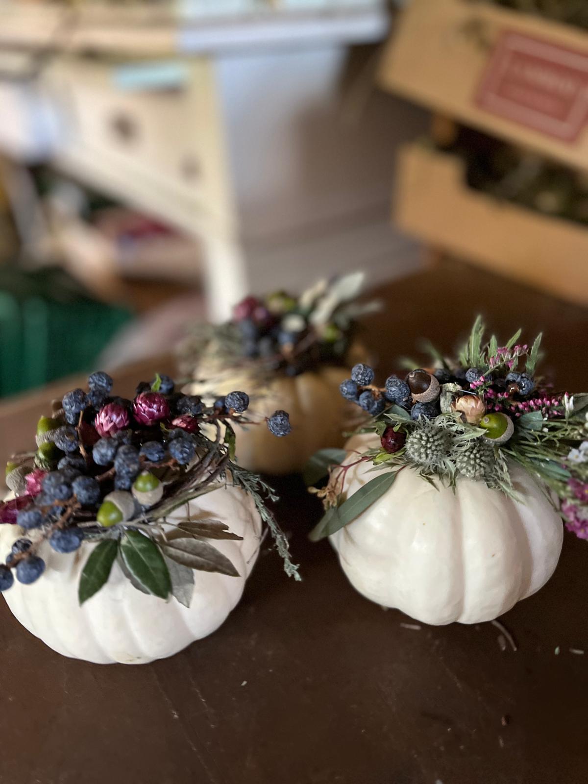 Herbst- & Kürbisdeko – Handgemachtes Unikat 🧡
