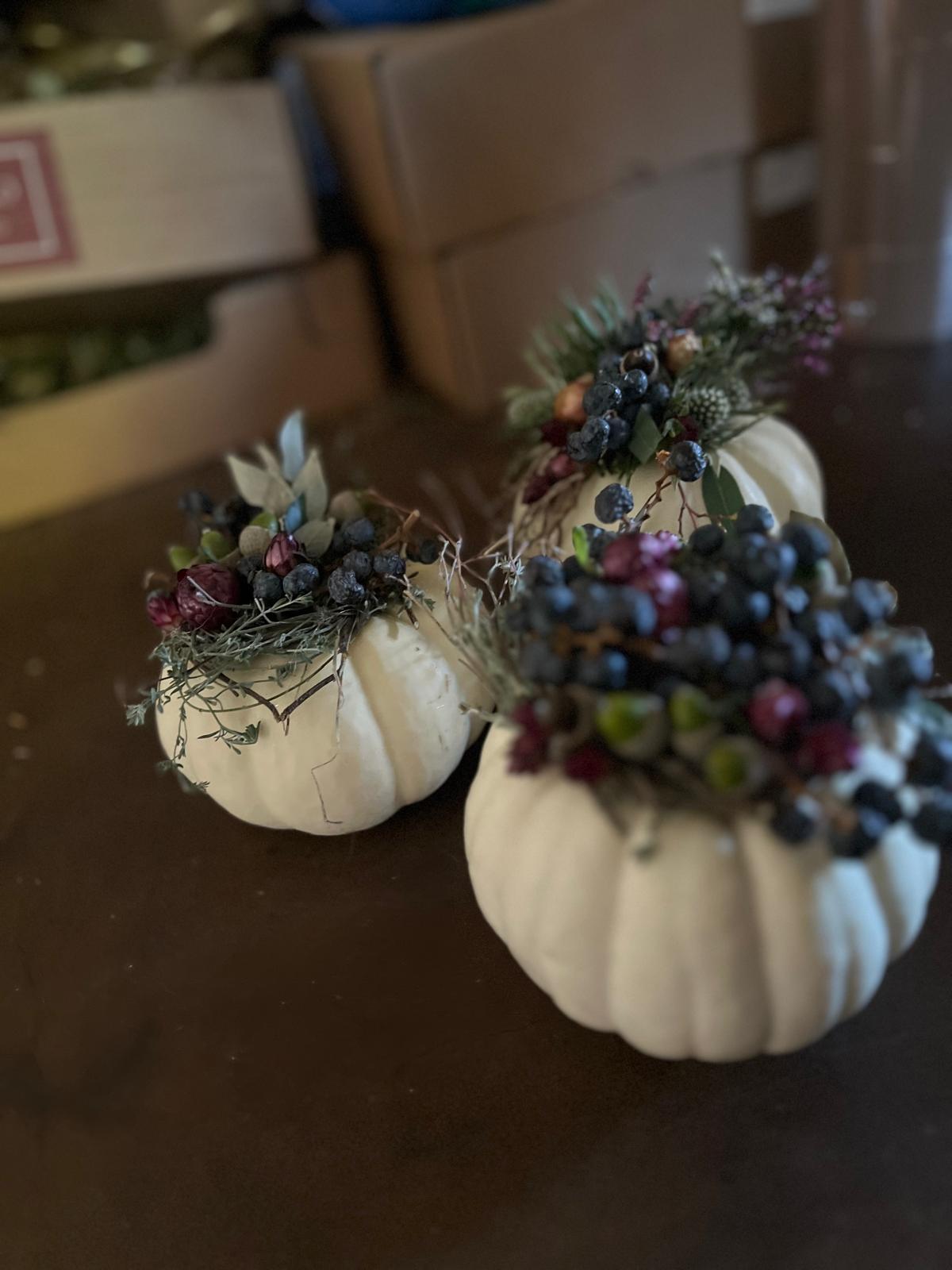 Herbst- & Kürbisdeko – Handgemachtes Unikat 🧡