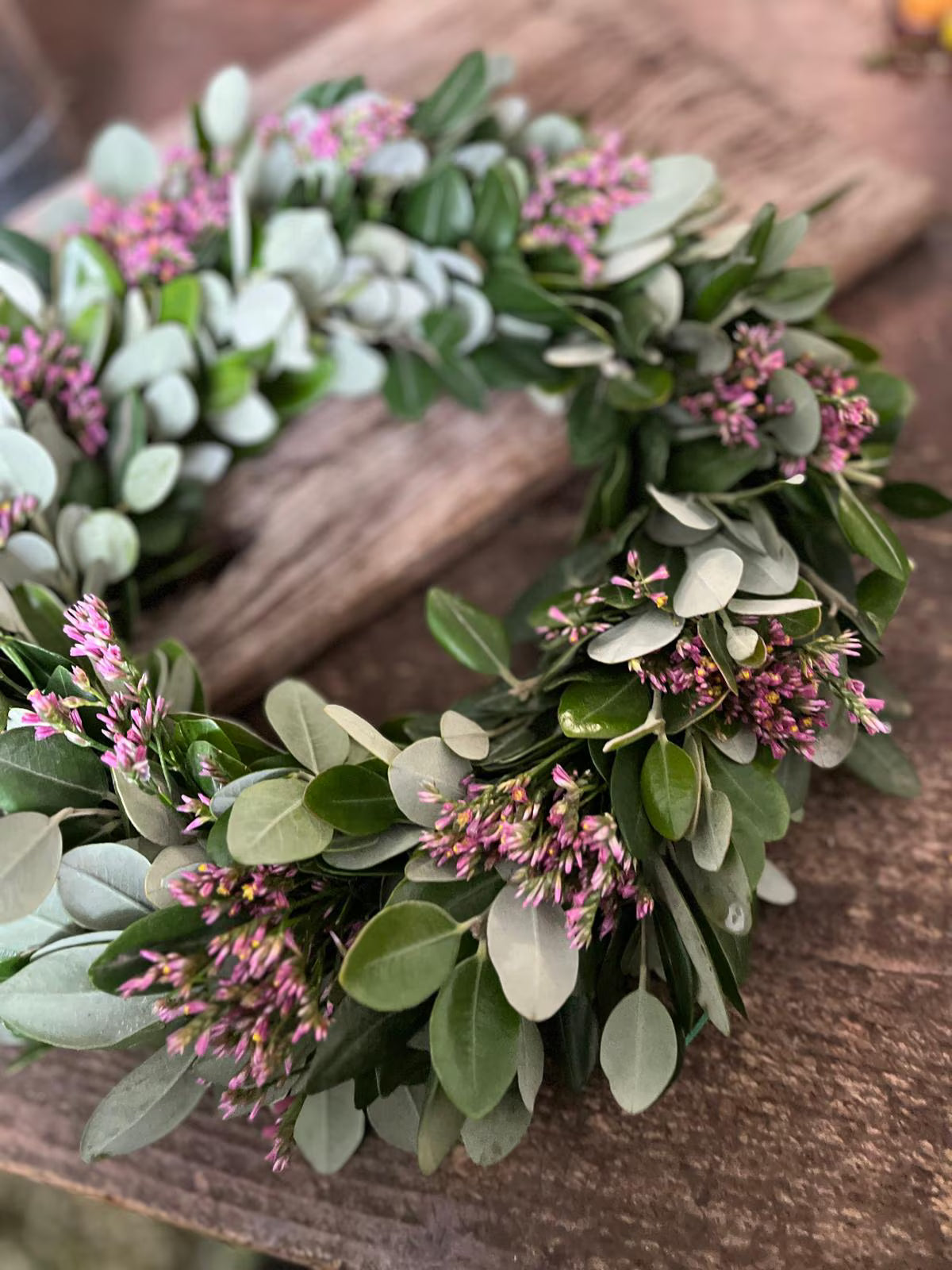 Kranz Deko Kranz natur Floristik türkranz tischkranz